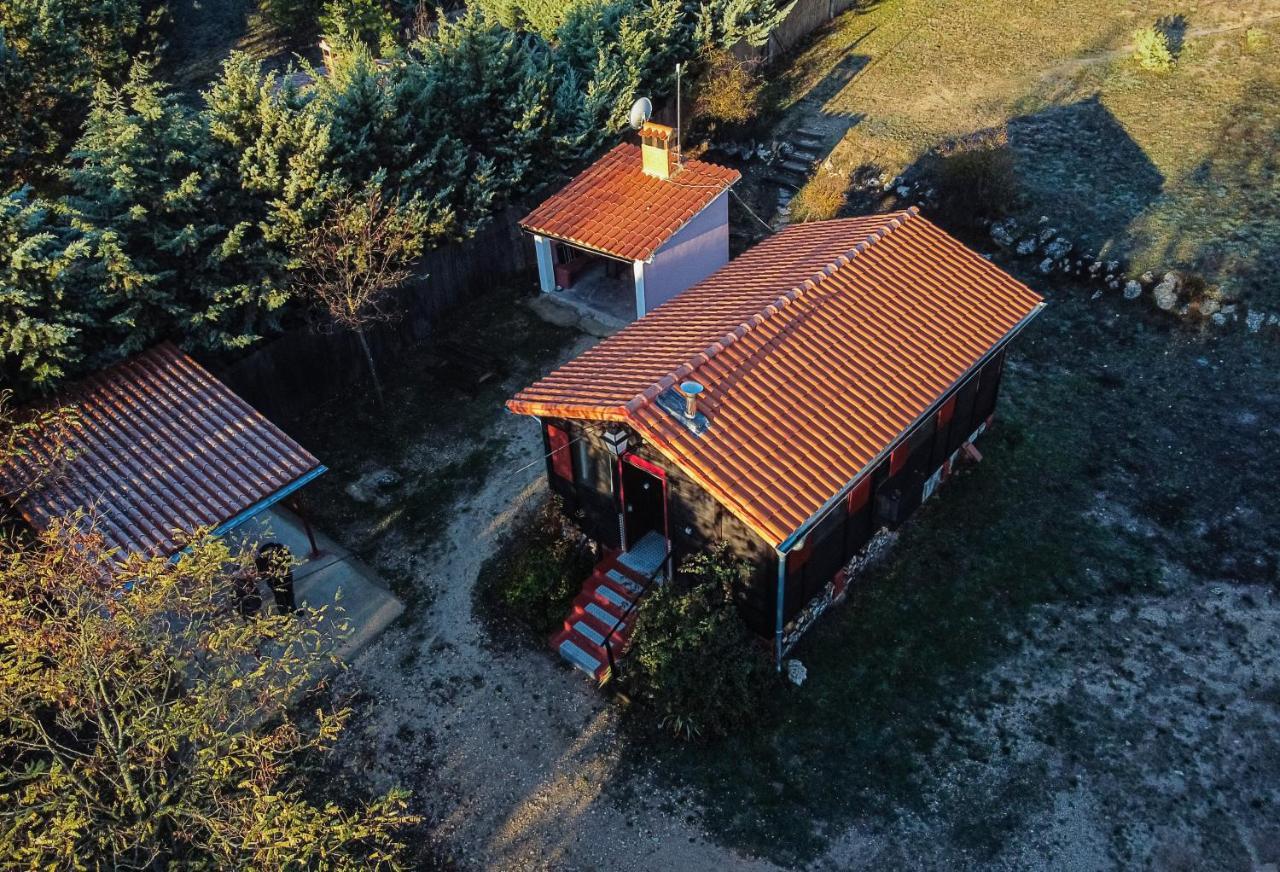Casa Rural La Canadiense Log Cabin Hostal Buenache de la Sierra Exterior foto